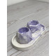 Набор гипсовых кашпо Mini в технике Marble с подставкой для кактусов и суккулентов, емкость для заливки свечей Лавандовый
