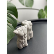 Набір декоративних статуеток з гіпсу Ahprodite і Man body 2шт