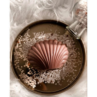Cоєва свічка Мушля з ефірними аромамаслами 10х7.5см Aphrodisiac