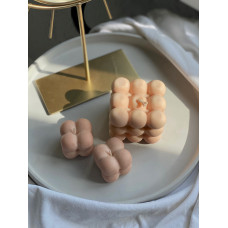 Набір соєвих свічок Bubble і Bubbles baby з ефірними аромамаслами 3шт Citrus&wood
