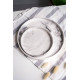 Гіпсові підноси Basic і Basic mini ручної роботи в техніці Marble 2шт