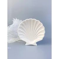 Гіпсова підставка Shell, фото реквізит для предметної зйомки ⟷11см,↑2см