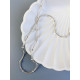 Срібне кольє Аврора без камінців, проба 925