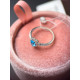 Серебряное кольцо с cердцем и фианитами в стиле Pandora, 925 Проба 16