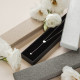 Серебряное  колье сердце с подвеской, проба 925