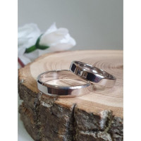 Серебряное обручальное  кольцо, 925 Проба 17.5