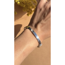Масивний срібний браслет у стилі Cartier Картьє, 925 проба