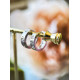 Срібні сережки конго  в стилі Cartier LOVE, 925 Проба