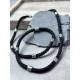 Серебрянное мужское Колье-Оберег , 60см, черненая, 925 Проба 65