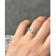 Серебряное кольцо в виде змеи, 925 Проба
