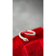 Серебряное кольцо в виде змеи, 925 Проба