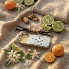 Бальзам для кутикули 3в1 Ritual Touch Balm, тверді парфуми та догляд для волосся 15 мл Sun Bloom
